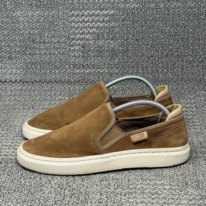 UGG Alameda Slip On Walking Loafers Women's 9 Shoes Brown Suede Sneakers 1134992